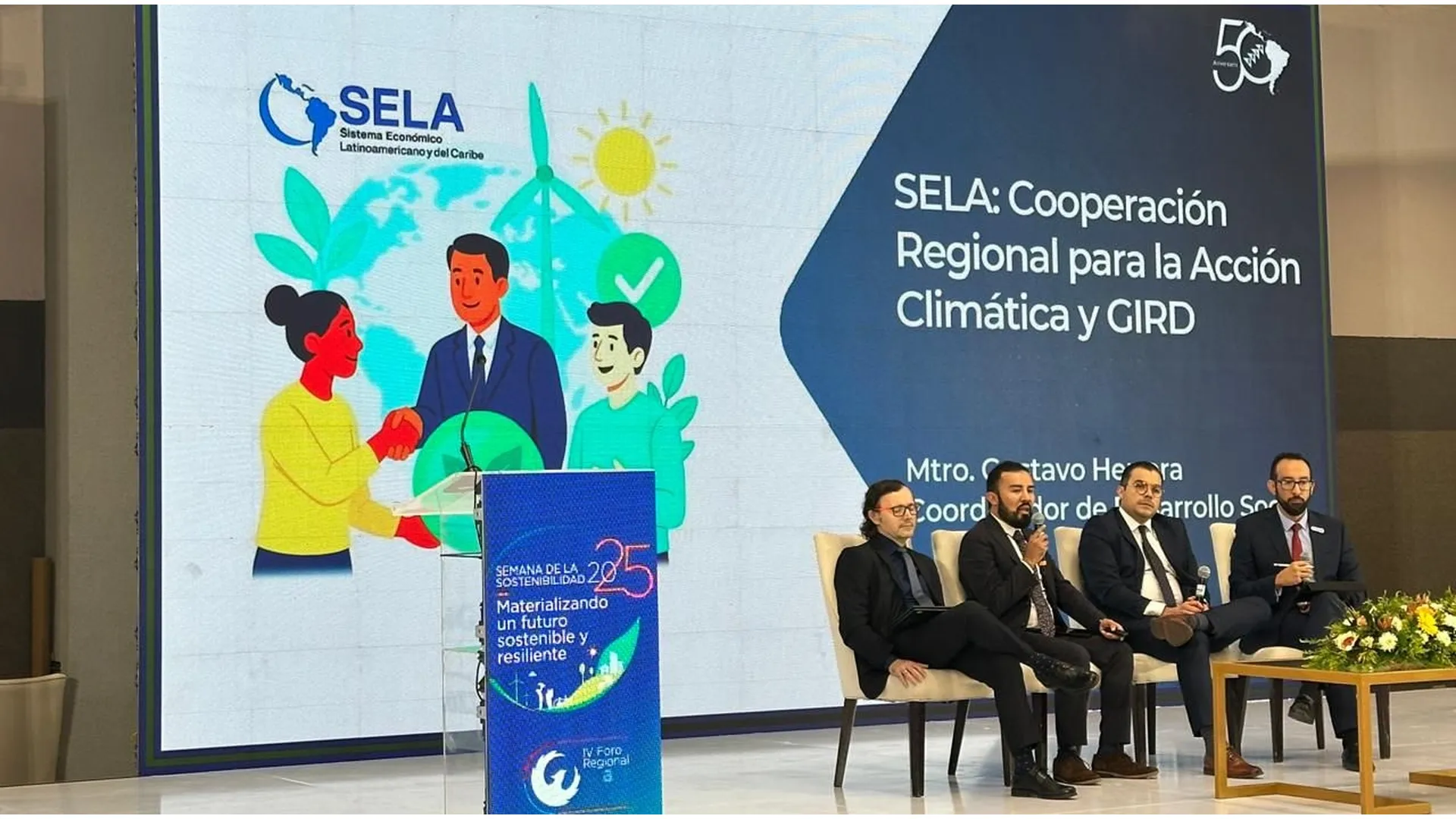 Foto de SELA promueve las alianzas público-privadas para la gestión del riesgo de desastres en IV Foro Regional ARISE