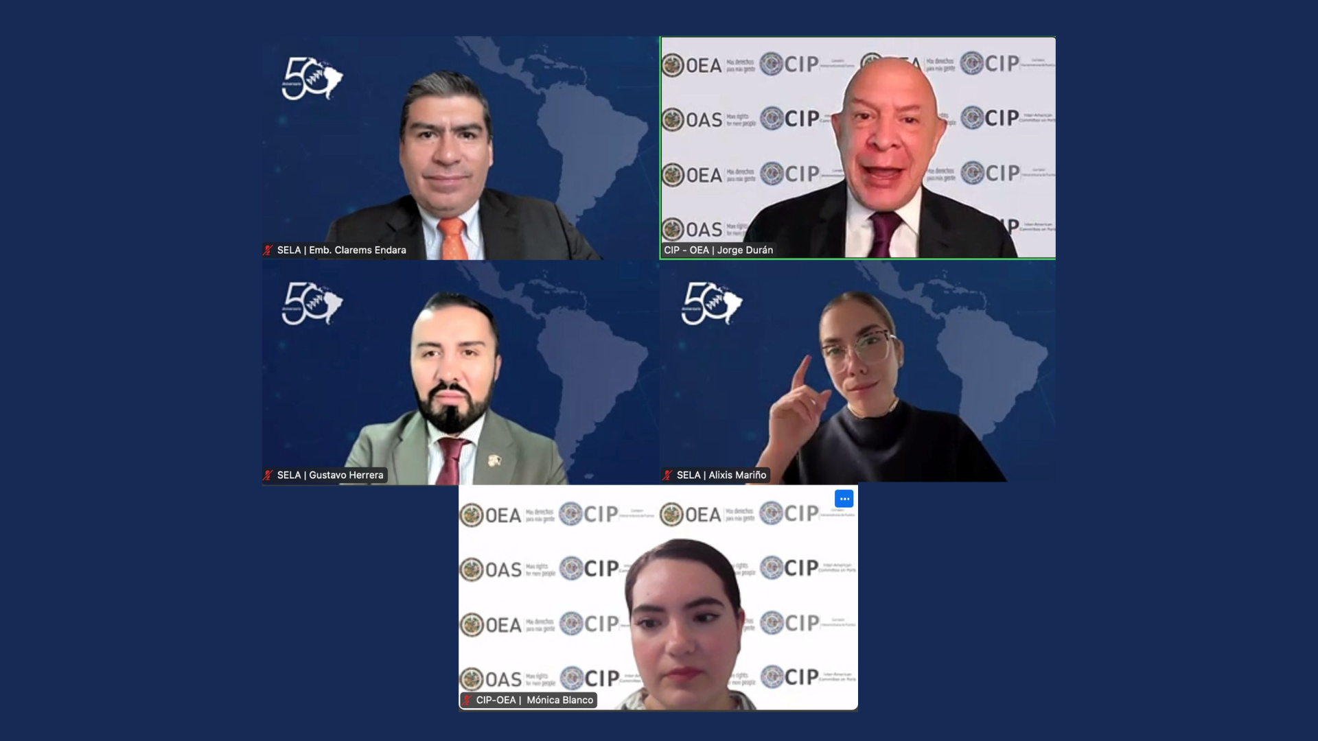 Foto de Con la participación de más de 33 países en Seminario Virtual SELA y CIP-OEA promueven puertos sostenibles y resilientes en América Latina y el Caribe