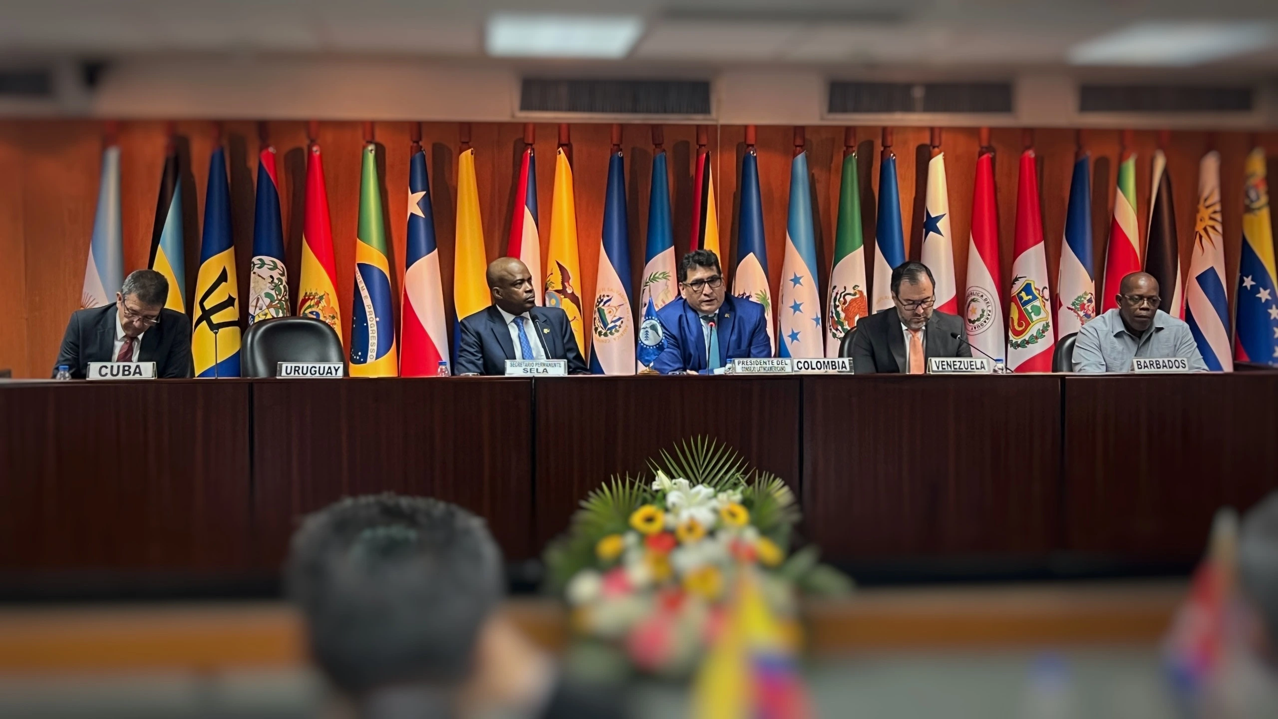 Foto de Colombia, Uruguay, Barbados y Cuba lideran Mesa Directiva del Consejo Latinoamericano del SELA